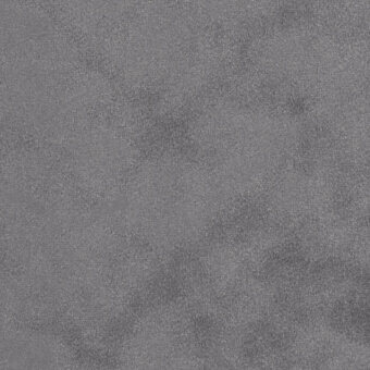 Gray fabric swatch with woven texture, mottled surface, and matte finish; text reads “turri > fabric cat. b > 744 e” in the lower right.